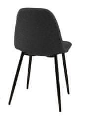 Design Scandinavia Jedilni stoli Wanda (SET 4), siva