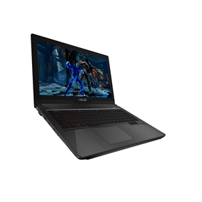 ASUS prenosnik FX503VD-E4150T i5-7300HQ/8G/SSD256G/GTX1050/FHD15,6/WIN10Home (90NR0GN1-M05010)