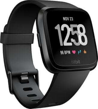 Fitbit Versa - Black / Black Aluminum