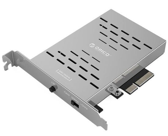 Orico RAID kartica PRS2 iz 2x M.2 SSD v PCI-E