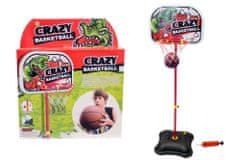 Unikatoy stoječi kovinski koš Crazy Backetball (24937), 156 cm