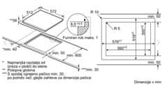 Bosch PXE601DC1E indukcijska kuhalna plošča