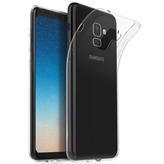 Ultra tanek silikonski ovitek za Samsung Galaxy A5 / A8 2018, prozoren