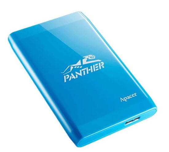 Apacer zunanji trdi disk AC235 Panther, 1TB USB3.1, moder (AP1TBAC235UP-1)