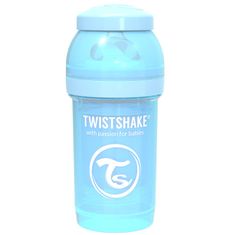 Twistshake otroška steklenica Anti-Colic, 180 ml, modra