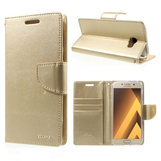 Goospery preklopna torbica Bravo Diary za Samsung Galaxy S9 Plus G960, zlata