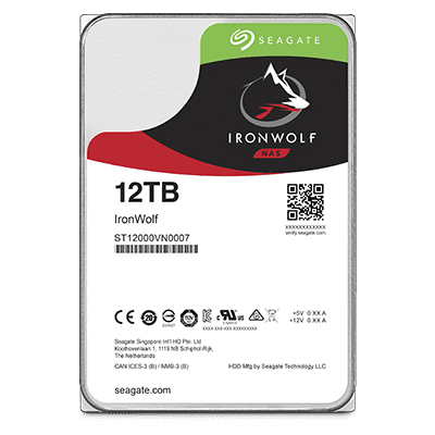 Seagate NAS trdi disk IronWolf Pro 12 TB, 8,89 cm (3,5"), SATA 6 Gb/s,