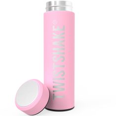Twistshake termo steklenica Hot or Cold, 420 ml, roza