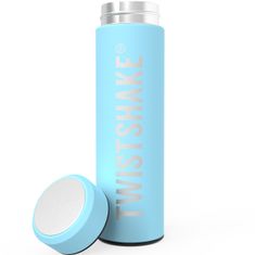 Twistshake termo steklenica Hot or Cold, 420 ml, modra