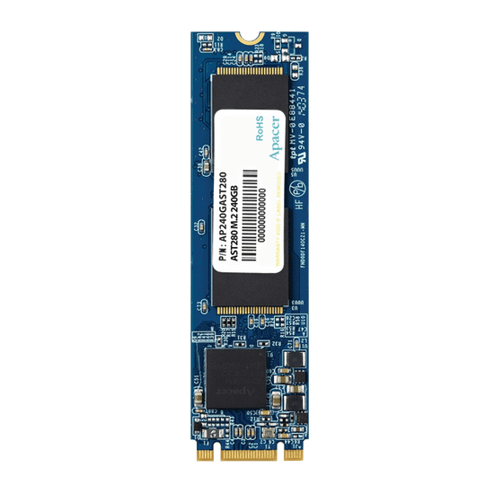 Apacer SSD disk AST280 240 GB, M.2 2280, SATA 3, TLC