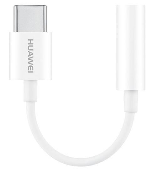 Huawei adapter USB-C do 3,5 mm CM20, bel (ORHUADAHFP)