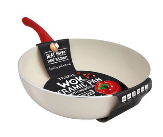 Texell ponev wok, keramična, 28 cm