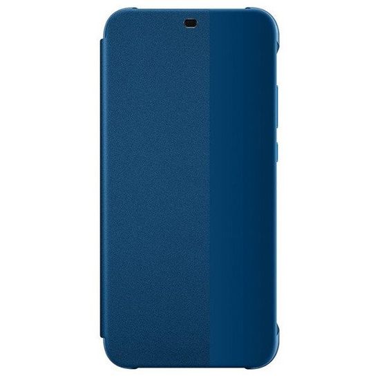 Huawei preklopna torbica Smart View za Huawei P20 Lite, modra z okenčkom