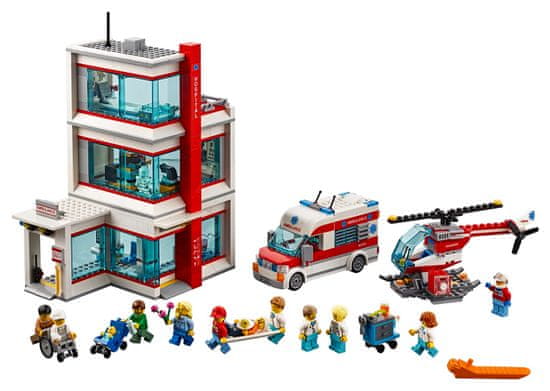 LEGO City 60204 bolnišnica