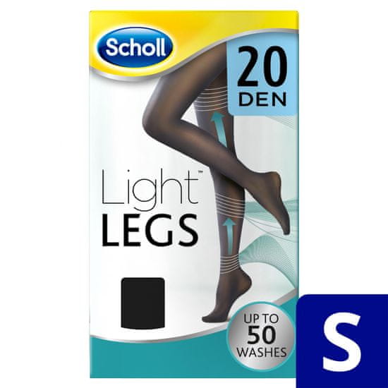 Scholl kompresijske nogavice Light Legs, 20 Den, črne