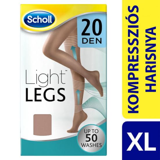 Scholl kompresijske nogavice Light Legs, 20 Den, kožne barve