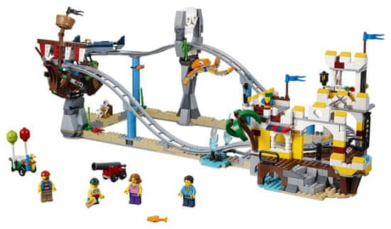 LEGO 31084 Creator Piratska železnica - Odprta embalaža