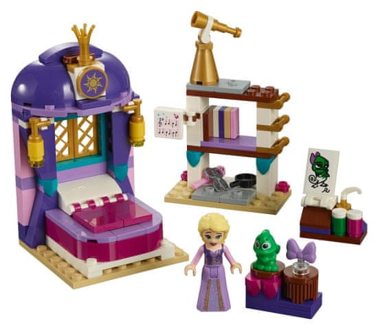 LEGO Disney Princesa Locika in njena spalnica v gradu 41156