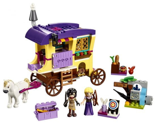 LEGO Disney Princess Zlatolaska in njeno prevozno sredstvo 41157