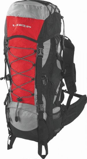 Loap pohodniški nahrbtnik Eiger 50 + 10 red/black, rdeče/črn