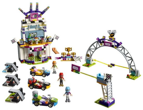 LEGO Friends 41352 Velika dirka - odprta embalaža