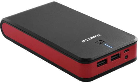 A-Data prenosna baterija P20100, 20100 mAh, črna-rdeča