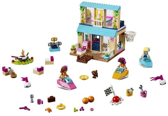 LEGO Juniors 10763 Stephanie in njena hiša ob jezeru