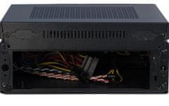 Inter-tech ohišje Mini-ITX-603, 60 W, ITX, črno