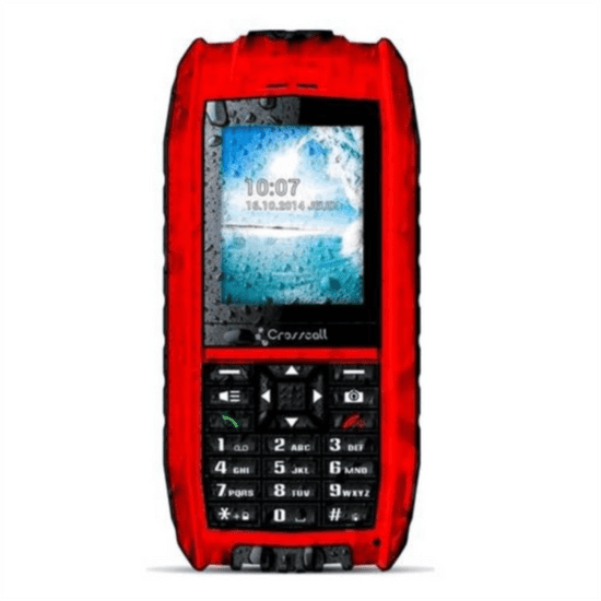 Crosscall GSM telefon Shark V2, rdeč