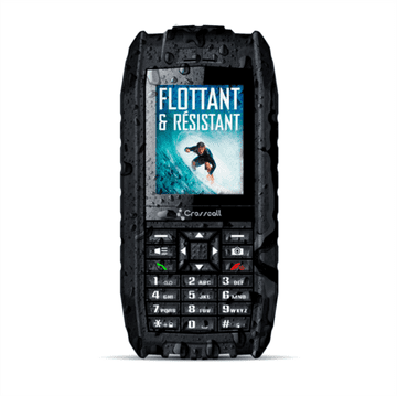 Crosscall GSM telefon Shark V2, črn
