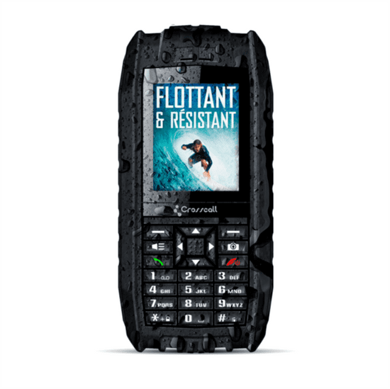 Crosscall GSM telefon Shark V2, črn
