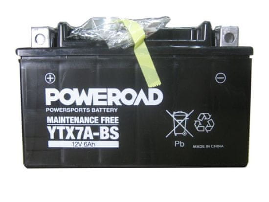 Uplus moto akumulator Poweroad YTX7A-BS