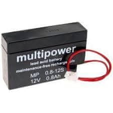 Multipower akumulator, 12V, 800 mAh