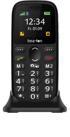 Beafon GSM telefon SL160, črn - Odprta embalaža