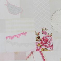 KONDELA Preproga Adeline 120x180 cm - kombinacija barv / romantični vzorec