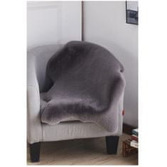 KONDELA Umetno krzno Rabit Type 3 60x90 cm - sivo