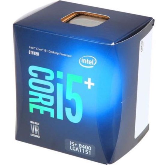 Intel procesor Core i5+ 8400 BOX, Coffee Lake, priložen Intel Optane 16 GB