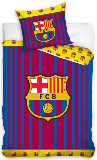 Carbotex nogometna posteljnina FC Barcelona Vertical