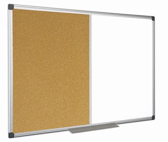 Bi-Office kombinirana tabla magnet in pluta, 120 x 240 cm