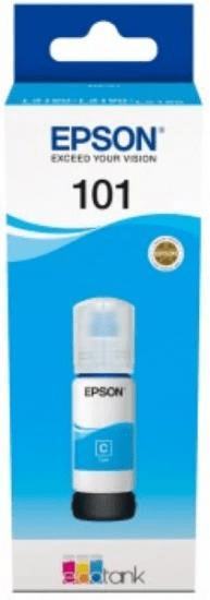 Epson EcoTank 101 črnilo, steklenička, cyan (C13T03V24A)