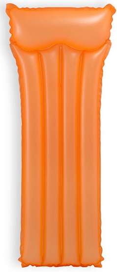 Intex napihljiva blazina, 183 x 76 cm, neon oranžna