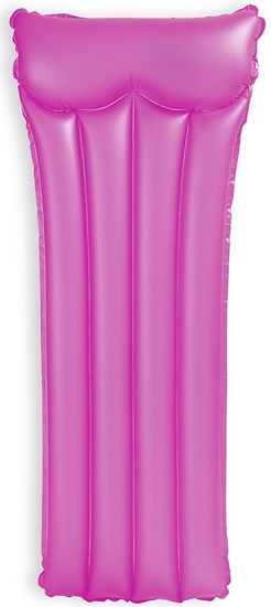 Intex napihljiva blazina neon, 183 x 76 cm, roza