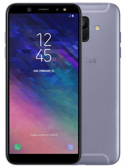 Samsung GSM telefon Galaxy A6 (2018), Dual SIM, 32 GB siv