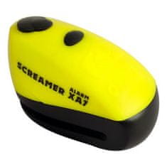Oxford ključavnica z alarmom ScreamerXA7, rumena/črna