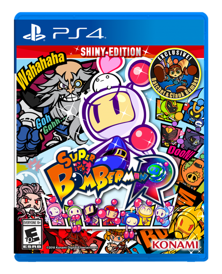 Konami igra Super Bomberman R Shiny Edition (PS4)