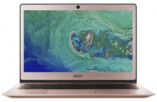 Acer prenosnik Swift Acer SF113-31-P7U5 N4200/4GB/eMMC64GB/13,3FHD/W10S, roza (NX.GPQEX.005)