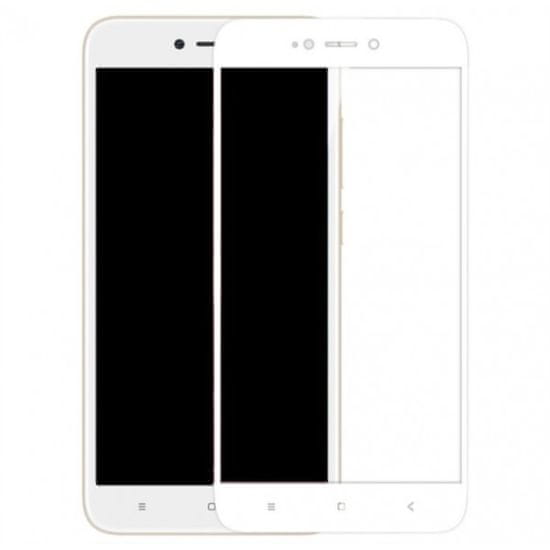 9H zaščitno steklo za Xiaomi Redmi note 5A, belo - Odprta embalaža
