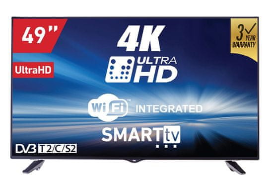 VOX electronics 4K LED TV sprejemnik 49DSW400U