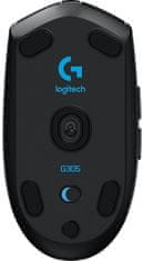 G305 Lightspeed gaming miška, brezžična, črna (910-005282)