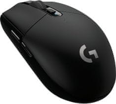 Logitech miška G305 Lightspeed Wireless Gaming, črna